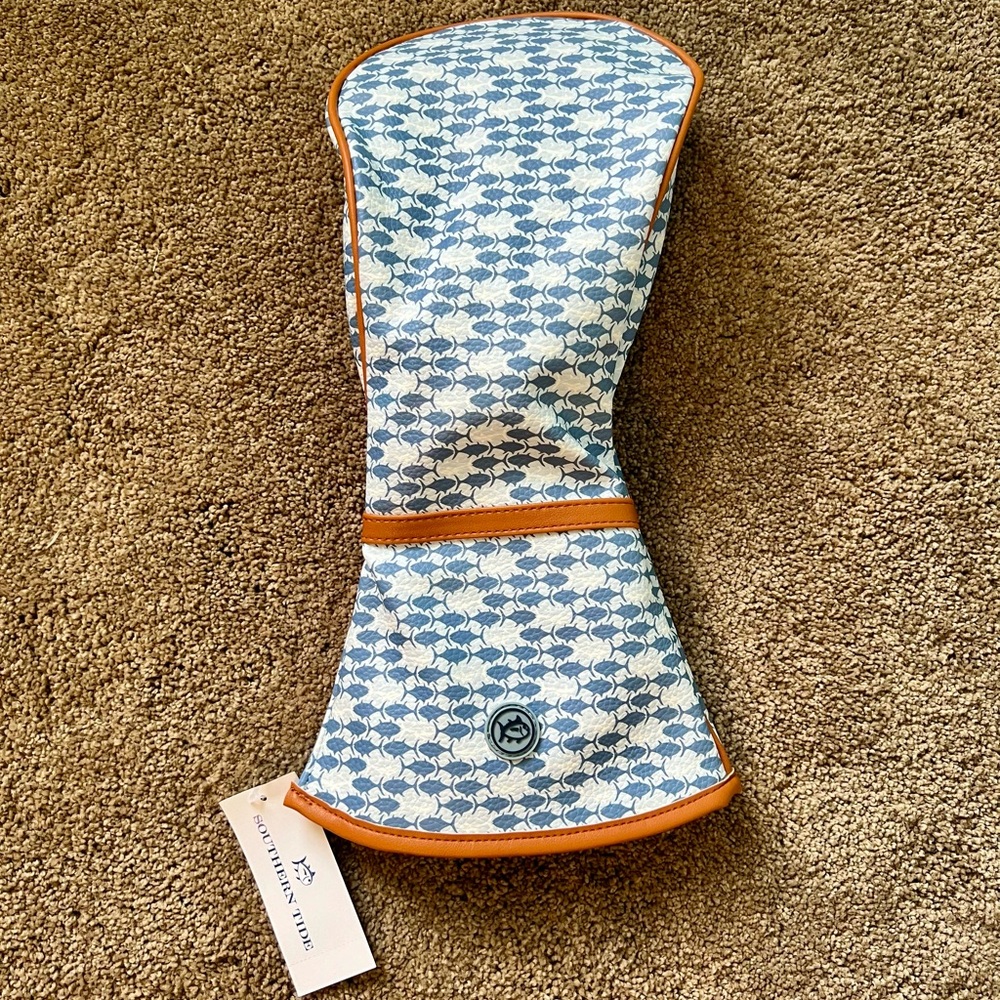Southern Tide Clearwater Blue Skipping Jack Golf Cover